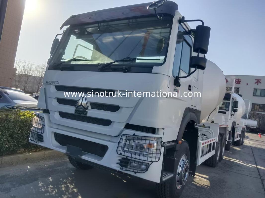 Μεγάλη Ιπποδύναμη 400HP HOWO Mixer Truck 6-12CBM LHD 6×4 10 τροχούς