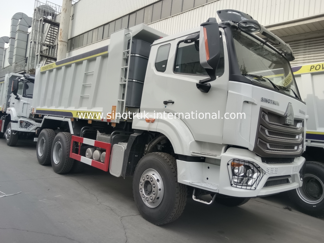 30-40 τόνων RHD 10 τροχών Τρακ SINOTRUK Haohan για την κατασκευή λευκό