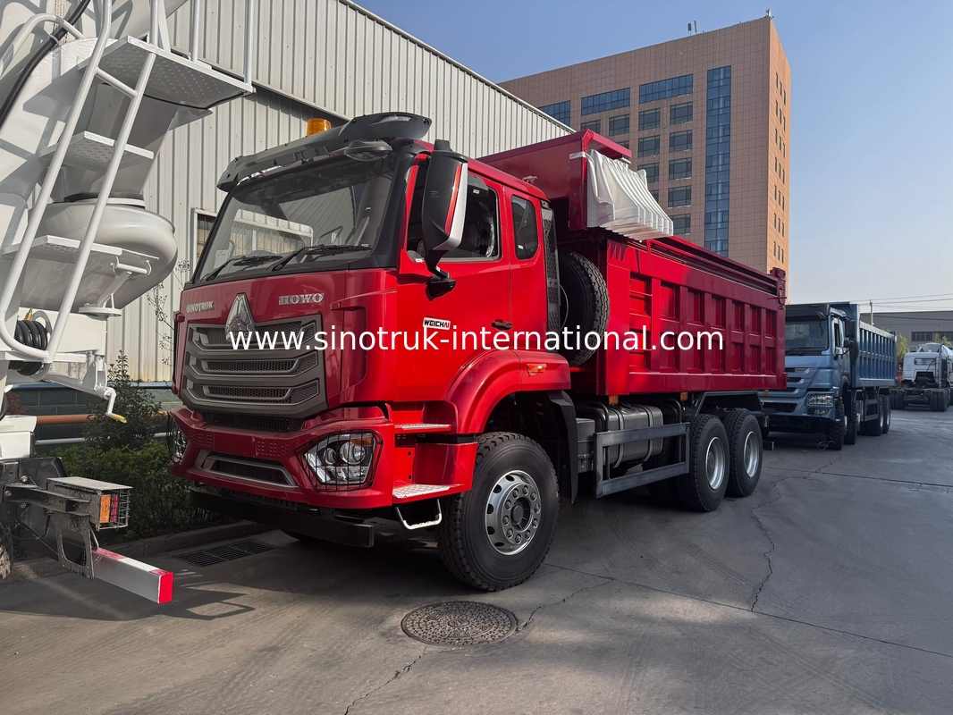 SINOTRUK HOHAN Νέο Howo 6X4 RHD 10 τροχές με ενισχυμένη παπιγιόν σκληρή πίσω πόρτα αποτελεσματική μεταφορά