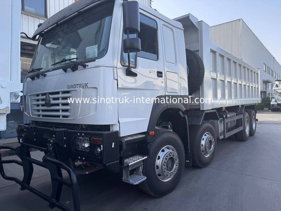 SINOTRUK HOWO 371HP Τελαχιστοποιητής Τρακ Κατασκευή Παλαιό Προσωπικό Στρατιωτικό Προφυλακτήρα για Περιοχές Ορυχείων