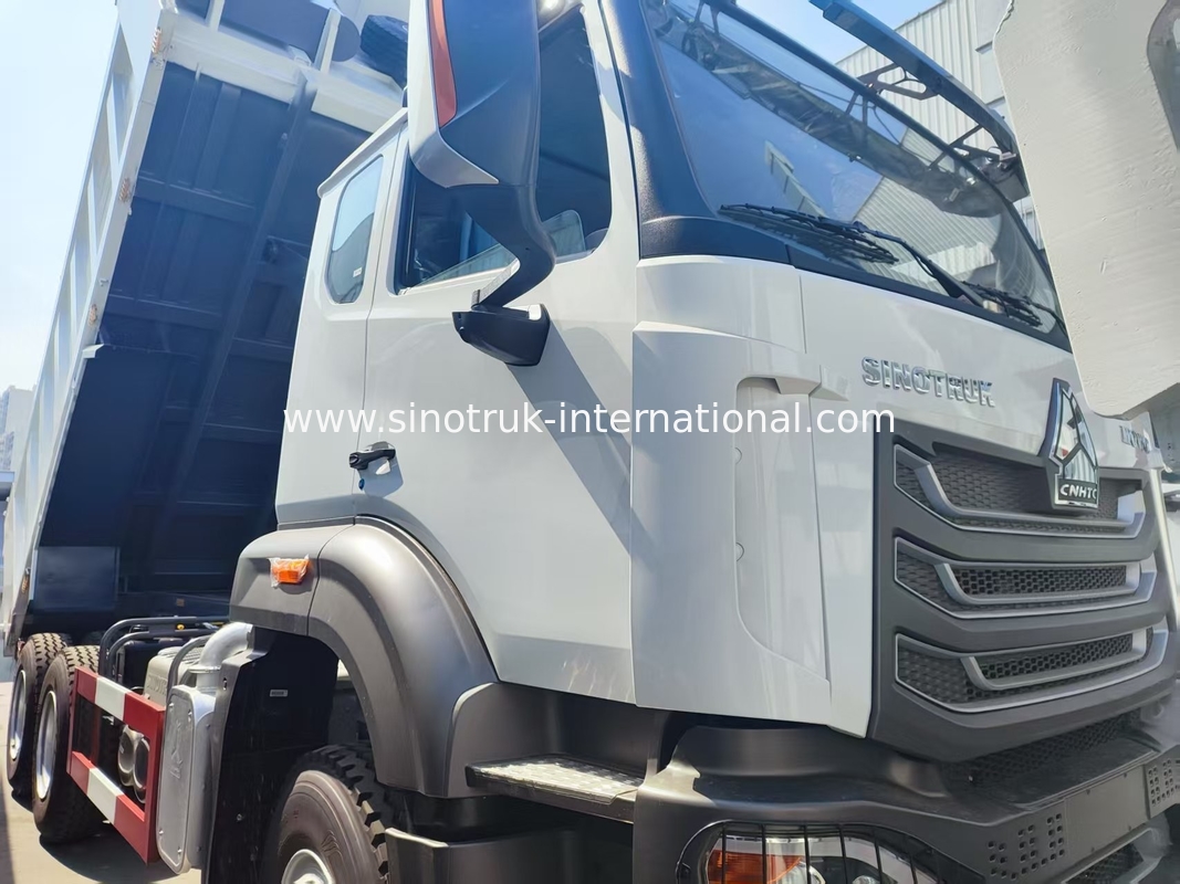 HOWO NX 371HP 6*4 20m3 Κεντρικό ανελκυστήρα φορτηγού υψηλής απόδοσης με αποτελεσματικό σώμα φορτίου μεσαίου ανελκυστήρα