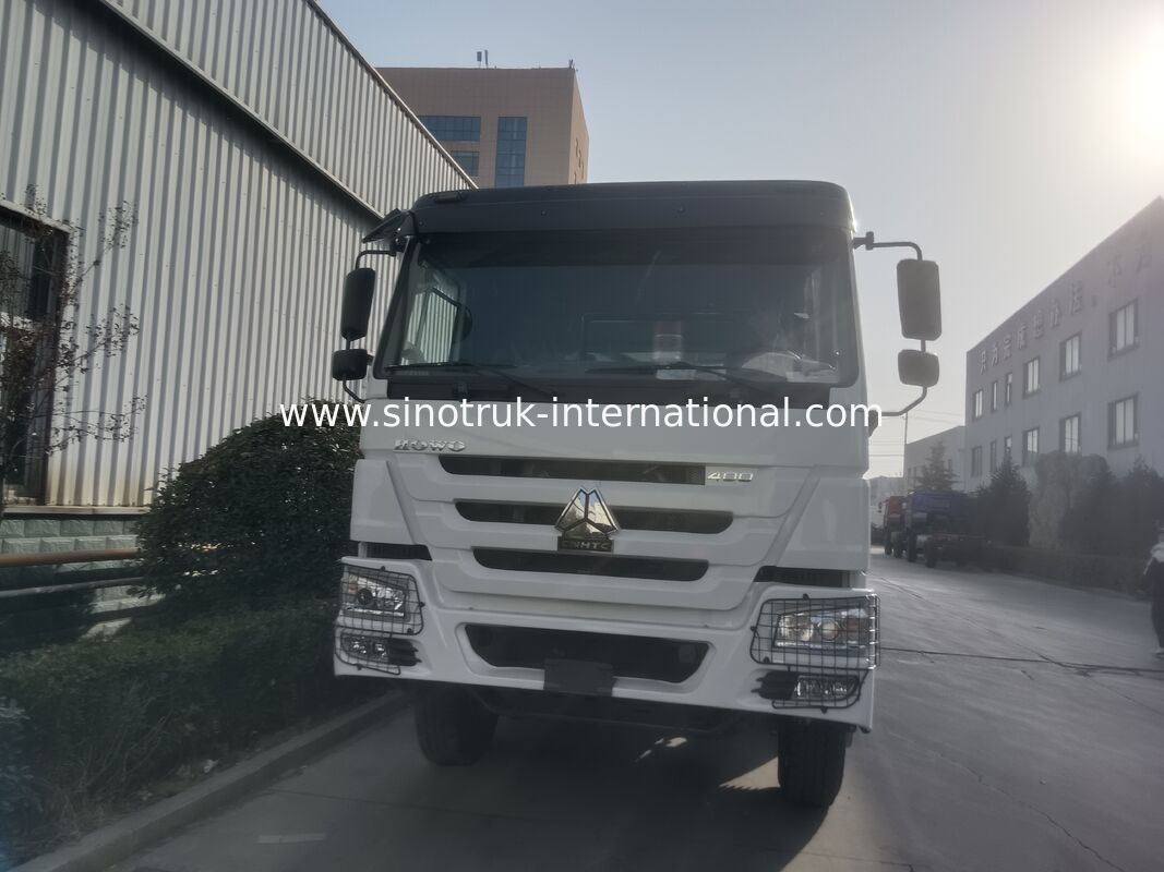 Σινοτρούκ HOWO φορτηγό με 400HP κινητήρα LHD 8X4 τύπου κίνησης και 31 τόνων χωρητικότητας φόρτωσης