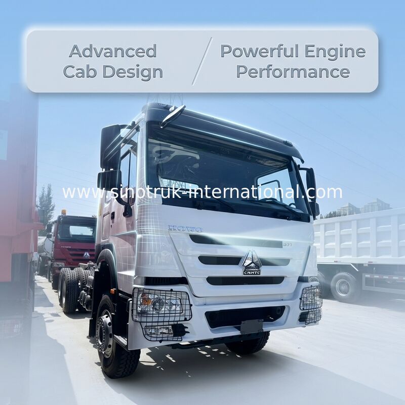 Sinotruk HOWO 6X4 Φορτηγό 400hp 12 Τροχών TX Καμπίνα