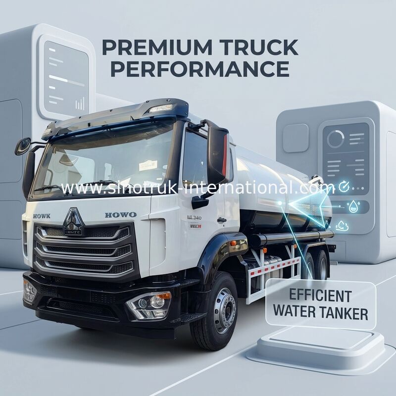 HOWO 300HP 10CBM 4x2 φορτηγό αναρρόφησης λυμάτων: βαριά ισχύ, καθαρισμός ακριβείας και απαράμιλλη αποτελεσματικότητα