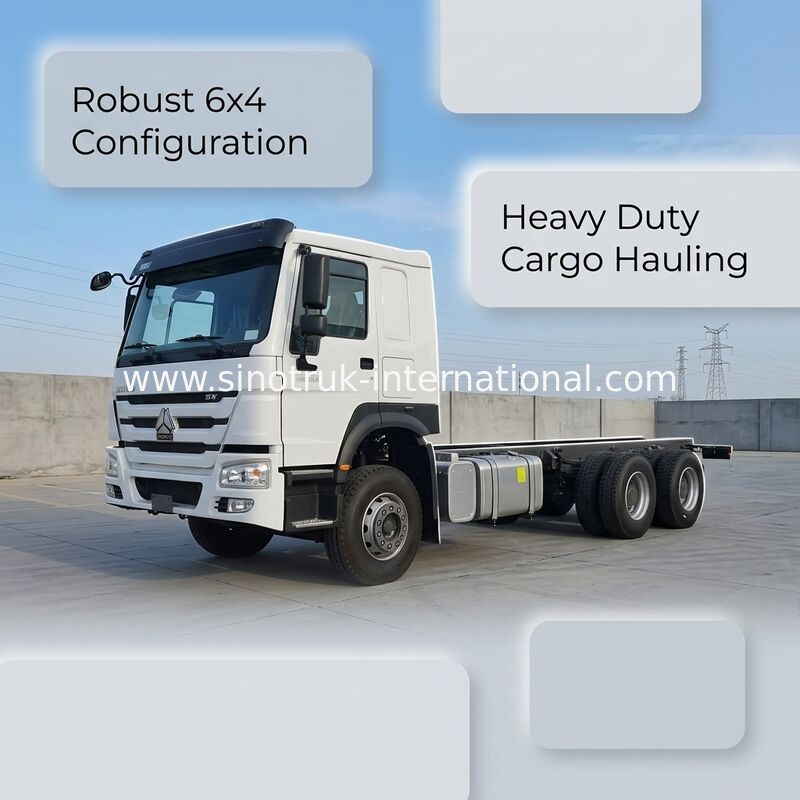 Σασί φορτηγού SINOTRUK HOWO 16-20 τόνων 4X2 LHD 300HP