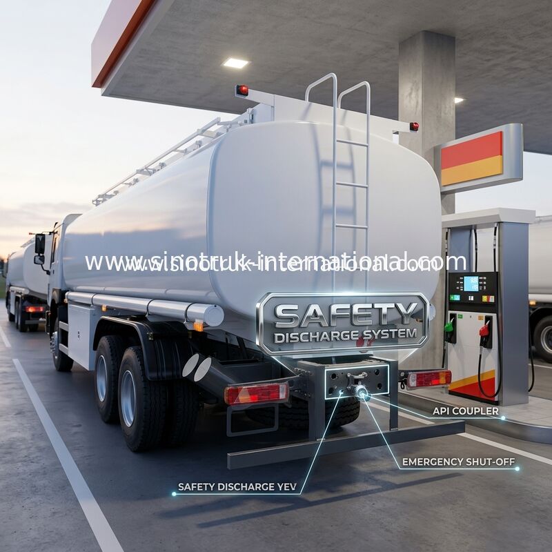 Φορτηγό 10Wheels 400Hp 6 × 4 δεξαμενών πετρελαίου Howo 25CBM Sinotruk πολλαπλάσια διαμερίσματα