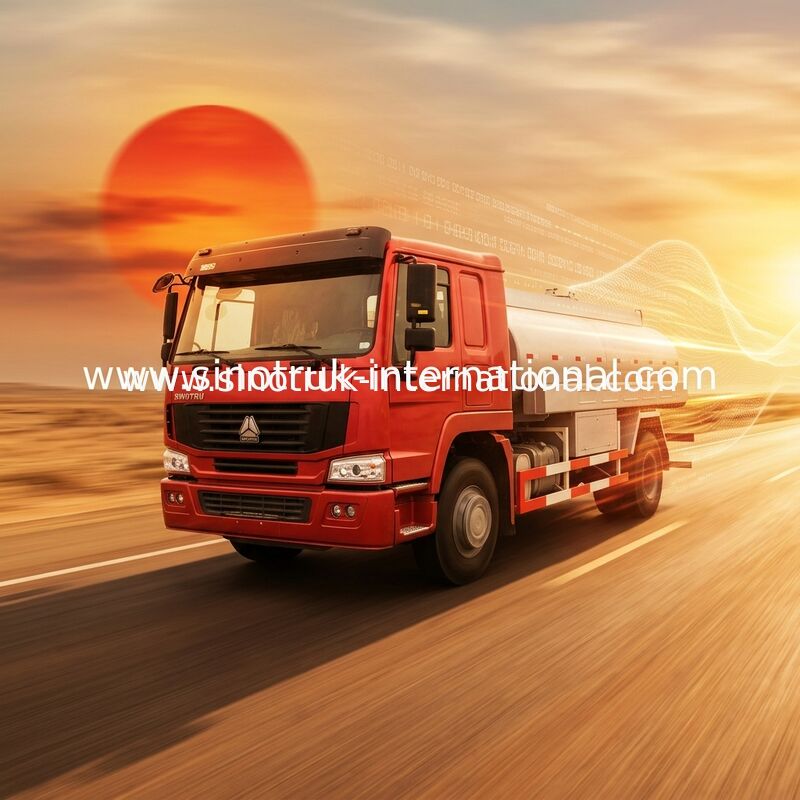 Μικρό ευρο- 140HP δεξαμενών βενζίνης ρυμουλκό δεξαμενών καυσίμων φορτηγών 5-6 CBM 4X2 LHD