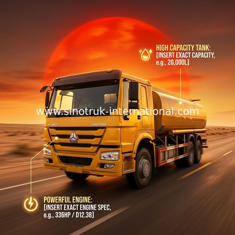 Ακτινωτό ευρο- 2 336HP αμάξι φορτηγών 6X4 LHD μεταφορών μαζούτ ελαστικών αυτοκινήτου