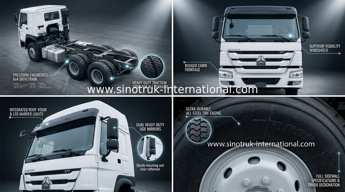 Ευρο- 2 LHD 6X4 336HP HW76 φορτίου SINOTRUK HOWO καμπίνα φορτηγών για τη μεταφορά