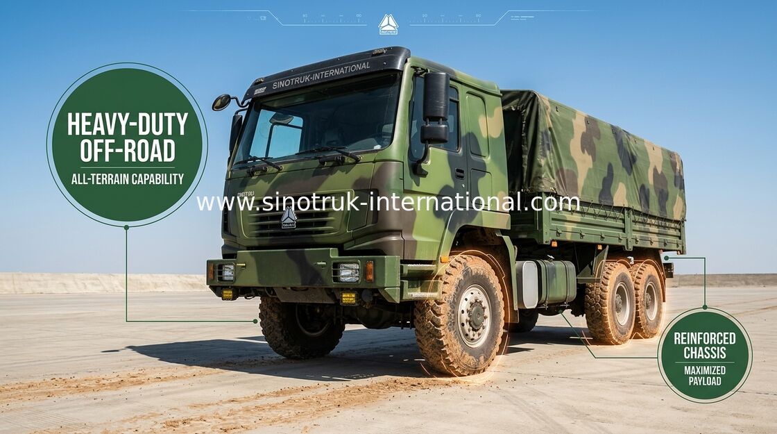 Οικονομικό φορτηγό φορτίου 25 τόνοι 6X4 LHD Euro2 290HP με τον ηλεκτρικό ρυθμιστή παραθύρων