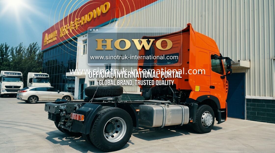 Επικεφαλής LHD 4X2 ευρώ 2 τύπων Drive διεθνών τρακτέρ μηχανών diesel φορτηγών