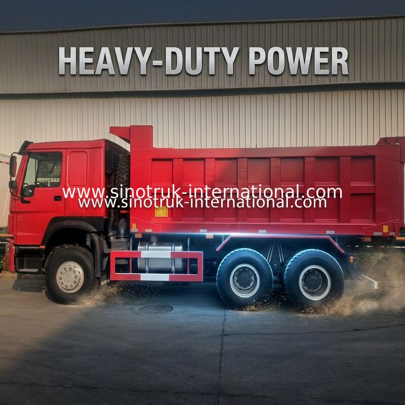 30 - 40 τόνων RHD Sinotruk Howo Καθαριστήρας 10 τροχών