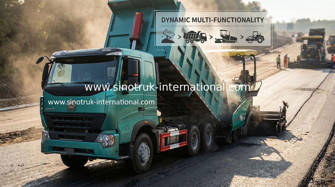 Tipper ZZ3257M3847N1 Howo τύπος Drive κατανάλωσης 8×4 καυσίμων μηχανών Sinotruk φορτηγών