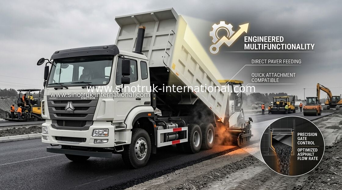 Tipper SINOTRUK HOHAN βαρέων καθηκόντων φορτηγό απορρίψεων ZZ3255N3846B1 για τη εξορυκτική βιομηχανία