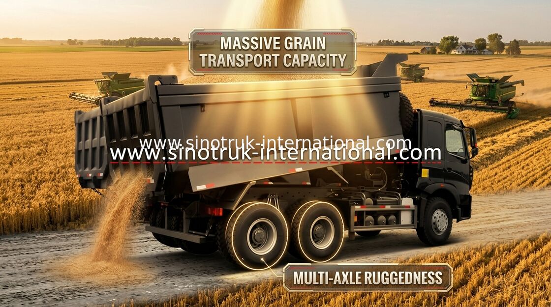 Φορτηγό απορρίψεων Howo Sinotruk 20CBM 371HP 6X4 LHD 30 - 40 βαριών τόνοι φορτηγών απορρίψεων