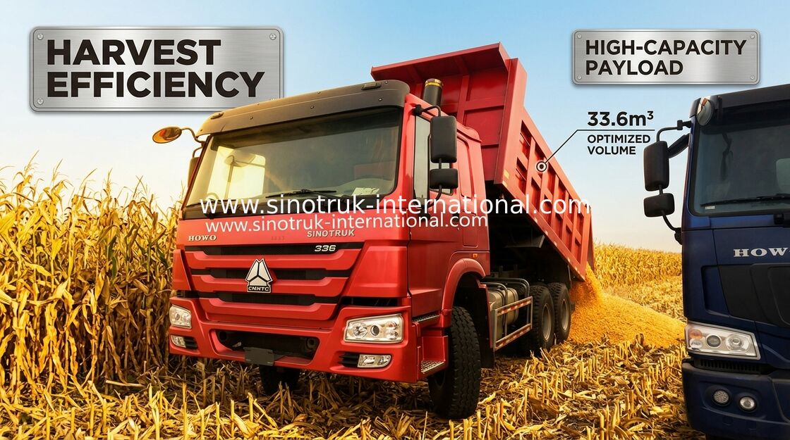 6 X Tipper απορριμάτων 4 371HP βαρέων καθηκόντων φορτηγό απορρίψεων για την εύκολη λειτουργία απορριμάτων μεταφοράς