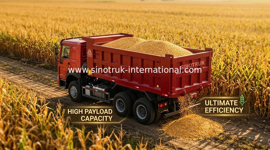 Ορυκτό Tipper φορτηγών απορρίψεων μεταφορών αυτόματο χιλ. φορτίου 30-40T 5800 * 2300 * 1500
