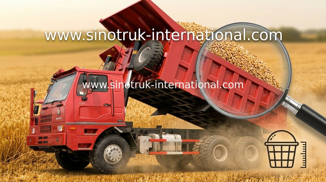Το χαμηλό Tipper κατανάλωσης καυσίμων βαρύ φορτηγό απορρίψεων 6×4, 10 κυλά το φορτηγό απορρίψεων