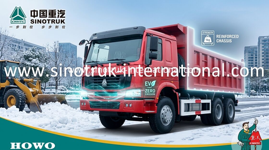 Tipper SINOTRUK HOWO φορτηγό απορρίψεων 371HP 8X4 LHD 31tons 20-30CBM ZZ3317N3567W