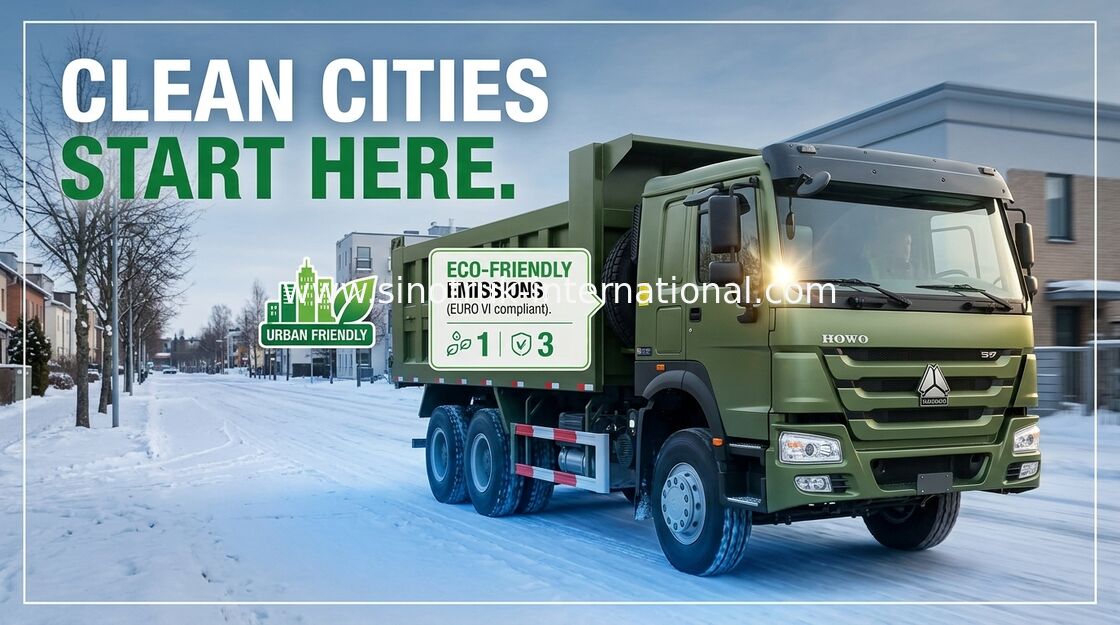 Tipper SINOTRUK HOWO φορτηγό απορρίψεων 371HP 12wheels LHD 31tons 20-30CBM ZZ3317N3267W