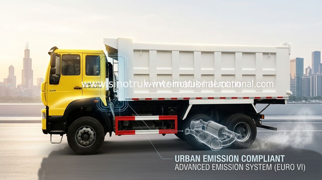 SINOTRUK χρυσό Tipper πριγκήπων φορτηγό απορρίψεων 6X4 290HP 25tons 10-25CBM ZZ3251M3241W