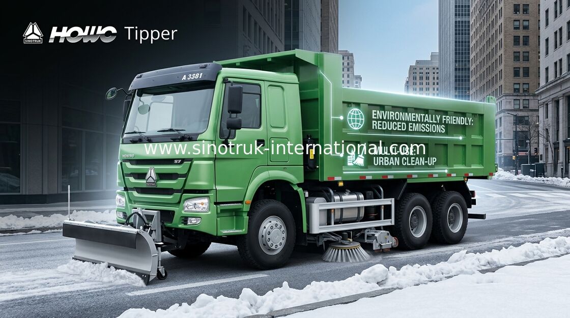 Tipper φορτηγό απορρίψεων SINOTRUK HOWO 10wheels LHD 371HP 25tons 10-25CBM ZZ3257N3847A