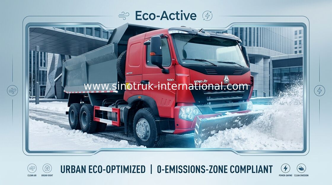 Tipper φορτηγό απορρίψεων SINOTRUK HOWO A7 30 τόνοι για τη μεταλλεία ZZ3257N3647N1