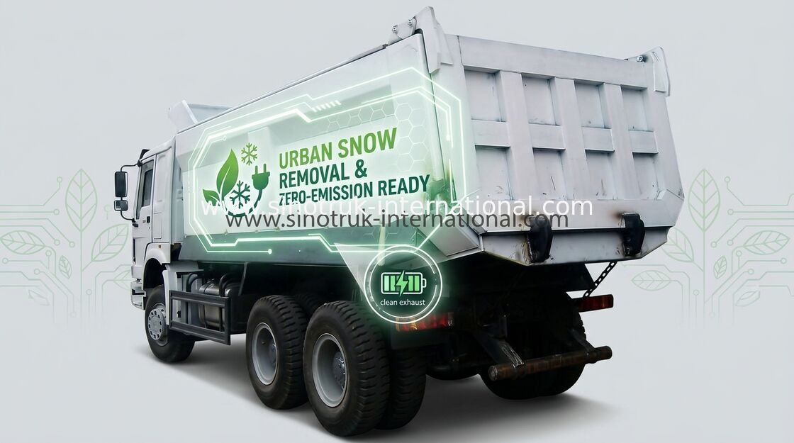 Tipper SINOTRUK HOWO μετρητής 10-25Cubic, φορτίο 25-40tons φορτηγών απορρίψεων 371HP