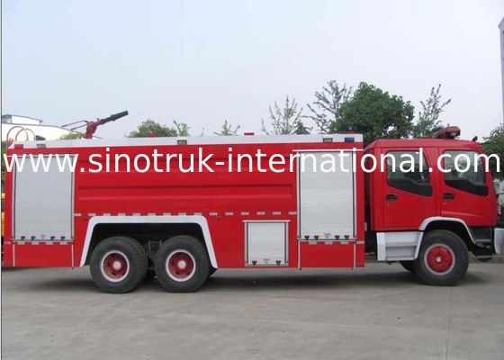 6X4 LHD Water Foam Pumper Rescue Fire Truck