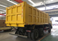 Low Fuel Consumption Tipper Dump Truck For Mining Industry / Construction