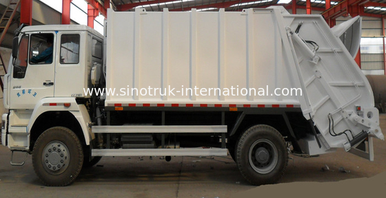 Επαγγελματικό 4×2 φορτηγό δοχείων σκουπιδιών φορτηγών 10-12 CBM συλλογής απορριμάτων