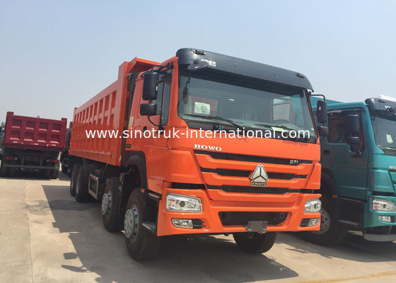 Φορτηγό απορρίψεων SINOTRUK HOWO 371HP 12 ρόδες LHD 31tons 20-30CBM ZZ3317N3867W