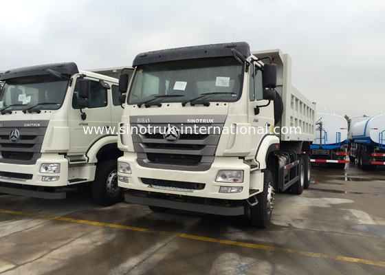 Tipper SINOTRUK HOHAN βαρέων καθηκόντων φορτηγό απορρίψεων ZZ3255N3846B1 για τη εξορυκτική βιομηχανία