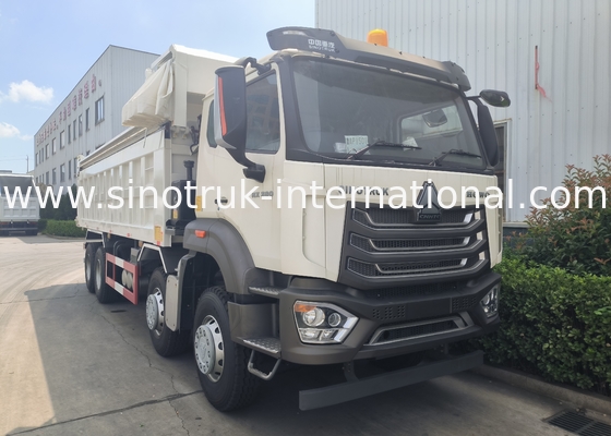 Tipper Howo Sinotruk φορτηγό απορρίψεων ολοκαίνουργιο 380Hp Rhd 12Wheels 8 × 4