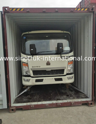 SINOTRUK HOWO 5 τόνοι ελαφριών φορτηγών LHD για τις διοικητικές μέριμνες ZZ1047C2813C145