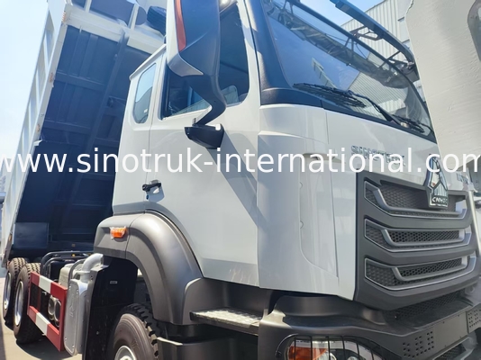 HOWO NX 371HP 6*4 20m3 Κεντρικό ανελκυστήρα φορτηγού υψηλής απόδοσης με αποτελεσματικό σώμα φορτίου μεσαίου ανελκυστήρα
