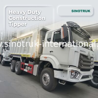 30-40 τόνων RHD 10 τροχών Τρακ SINOTRUK Haohan για την κατασκευή λευκό