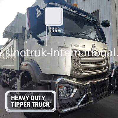 Sinotruk NX Tiper Dump Truck με κινητήρα 371HP, χωρητικότητας 50-60T και 8×4 κίνησης για βαριές μεταφορές