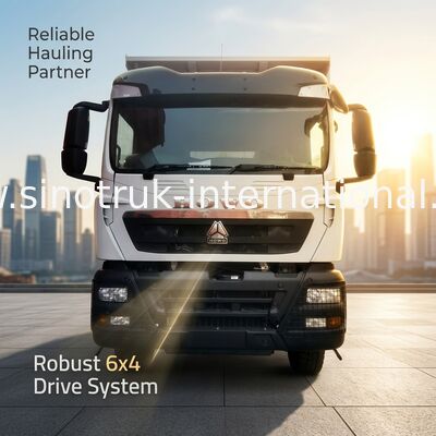 HOWO ZZ3257V384GB1 Τελαχιστό φορτηγό 371HP 6x4 LHD