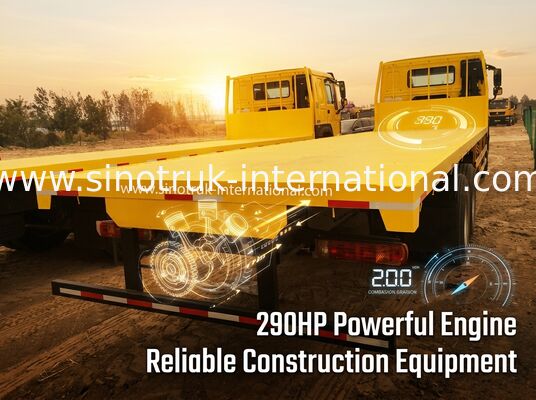 φορτηγό ZZ1257M4341W φορτίου 7.1m λειτουργώντας Paltform 290HP