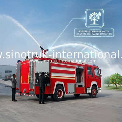 φορτηγό προσβολής του πυρός 10CBM 4X2 290HP, γεωργικό φορτηγό μηχανών πυρκαγιάς για τον εξωραϊσμό