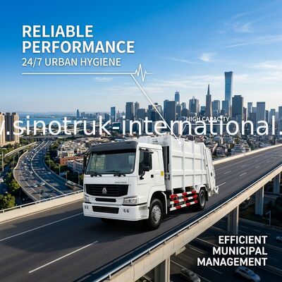 Διεθνή πίσω οχήματα συλλογής απορριμάτων φορτηγών/συμπιεστών απορριμάτων φορτωτών