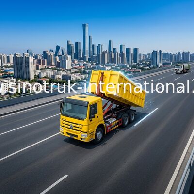 Υδραυλικό αυτοματοποιημένο σύστημα ελέγχου φορτηγό 6X4 LHD Euro2 συλλογής απορριμάτων