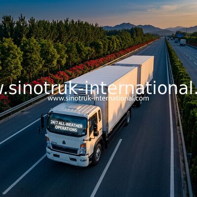 Κατεψυγμένο τόνος φορτηγό 5-10 140HP RHD SINOTRUK HOWO 4×2