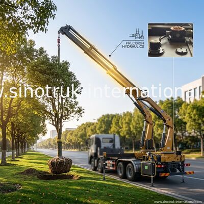 SINOTRUK δευτερεύων φορτωτής εμπορευματοκιβωτίων που λειτουργεί με τα πλαίσια φορτηγών φορτίου HOWO 8X4