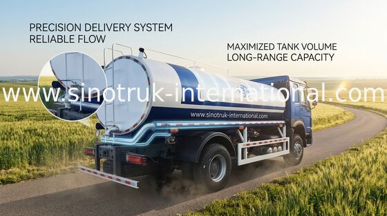 HOWO SINOTRUK Τρακ δεξαμενής νερού 300HP