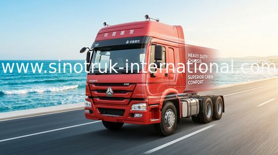 Φορτηγό SINOTRUK HOWO LHD 6X4 Euro2 290HP ZZ4257M3241V τρακτέρ