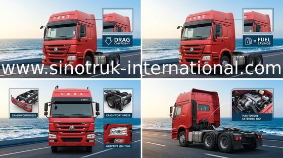 Φορτηγό SINOTRUK HOWO LHD 6X4 Euro2 336HP ZZ4257N3241W τρακτέρ