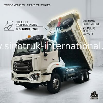Κατασκευαστικό Howo 6x4 Τρακ RHD Drive