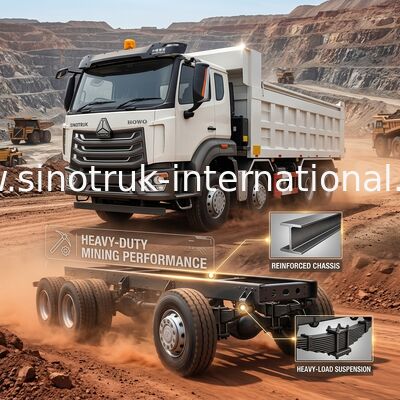 Tipper Howo Sinotruk φορτηγό απορρίψεων ολοκαίνουργιο 380Hp Rhd 12Wheels 8 × 4